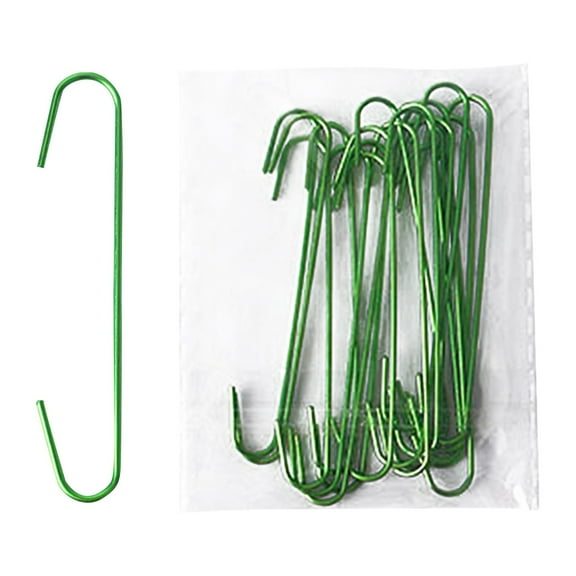 putnchl 20 Pack Ornament Hooks – Holiday Ornament Hangers – Christmas Ornament Hooks For Christmas Decoration (Green)