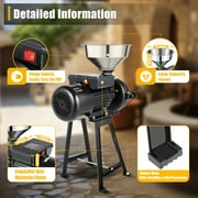 Electric Grinder Dry Feed/Flour Mill 2200W for Cereals Grain Corn Wheat + Funnel