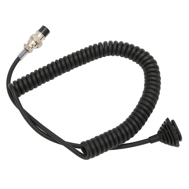 Cable de micrófono ANGGREK de Mano de Repuesto Ligero Extensible para Alinco DR-03 DR-06