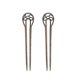thumbnail image 1 of 2 Pcs Bobby Pin Womens Hair Clips Bobby Brown French Pin Hair Sticks Buns Metal, 1 of 3