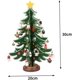 thumbnail image 2 of Decoración De Mesa De Navidad - Árbol De Navidad Pequeño - Mini Árbol De Navidad De Madera-Decoración De Mesa,M, 2 of 5