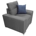 thumbnail image 3 of Sillon El Bazar Store Suecia Lino Gris Oxford 1 plaza, Modular, Moderno, Sala, 3 of 4