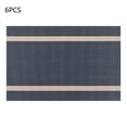 thumbnail image 1 of Tapete para mesa Tapete aislante Para tapete estilo occidental Estilo Nórdico tapete para comedor 6PCS, 1 of 7