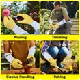 thumbnail image 4 of Long Garden Gloves for Women Man, Thorn Proof Rose Pruning Cowhide Leather Garden Gloves for Cactus, Rose and More - XL, 4 of 6