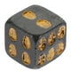 thumbnail image 1 of FELTECHELECTR Dados de calavera de Halloween, dados decorativos con cara de calavera, dados para juegos de rol, dados para fiestas, 1 of 6