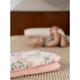 thumbnail image 3 of Modern Moments by Gerber Gender Neutral Ultra Soft Swaddle Blankets, 2-Pack, Pink Floral, 3 of 11
