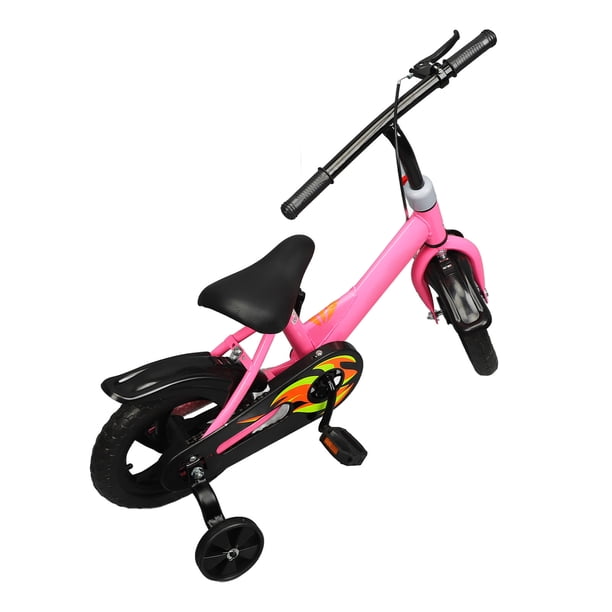 Bicicleta para niños Pequeños, pedal para niños bicicleta de pedal sin reposapiés de 12 pulgadas de 12 pulgadas las ruedas de atrenamiento de las ruedas aseguradas para niñas de 3 a