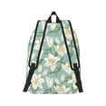 thumbnail image 2 of Yiaed Lilies Flowers Print Backpack, Premium Laptop Backpack, Travel Backpack for Women, Lightweight Backpacks, Comfortable Back Pack-Small, 2 of 7