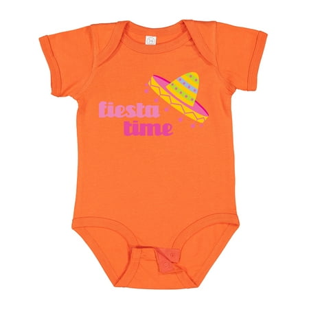 

Inktastic Fiesta Pink Sombrero Girls Baby Bodysuit