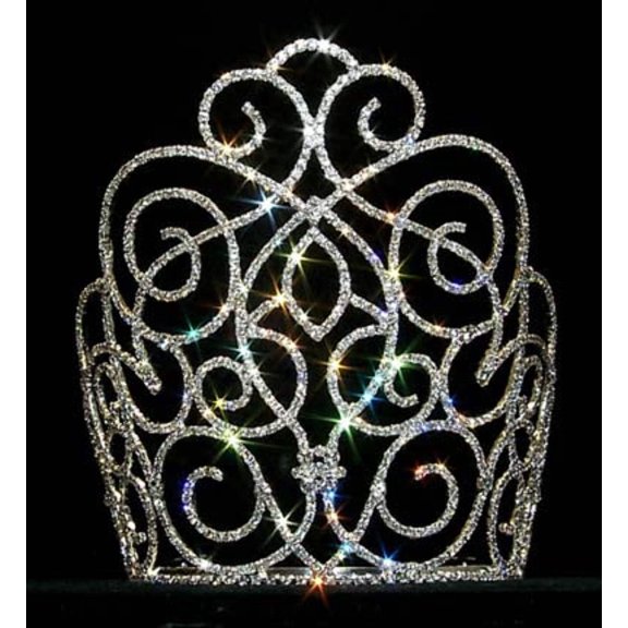 #12556 Victorian Class Tiara - 7"
