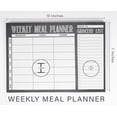 thumbnail image 4 of Inkdotpot Weekly Meal Planner Notepad 7"x10 , "Weekly Meal Planner" Magnetic Meal Planning Pad with Tear Off Grocery Shopping List for Fridge- Kitchen & Home - 54 Sheets -HQ, 4 of 7