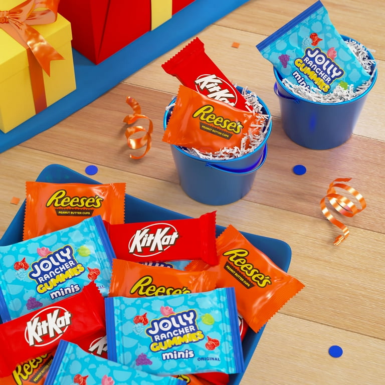 Jolly Rancher, Kit Kat and Reese's Assorted Flavored Snack Size
