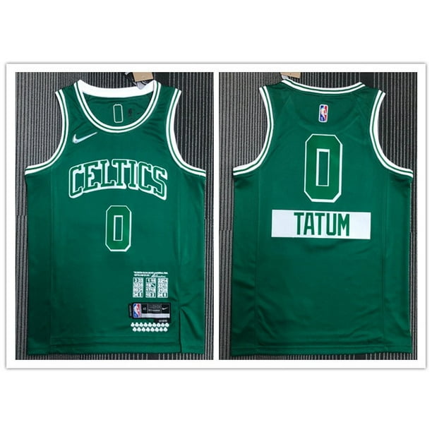 hot pressed 2022 nba Boston Celtics No. 0 Tatum white basketball jersey Gao Jiahui unisex