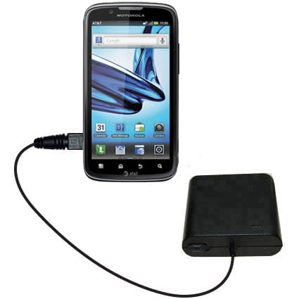 Portable Emergency AA Battery Charger Extender suitable for the Motorola Edison - with Gomadic Brand TipExchange