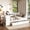 White, variant on Harper & Bright Designs Twin Size Corner Daybed with Bookcase and Desk, Wood L Shaped Bed Frame with Storage Drawers and Charging Port for Bedroom, White