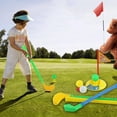 thumbnail image 2 of Ensemble de Mini-Golf pour Enfants, Jeux de Sports Extérieurs, Outils, Plastique Multicolore, 2 of 6
