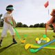 thumbnail image 2 of Toddler Golf Clubs Set Plastic Golf Cart Toy Golf Practice Sets, 2 of 5