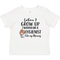 thumbnail image 3 of Inktastic Future Dental Hygienist Like Mommy Girls Baby T-Shirt, 3 of 5