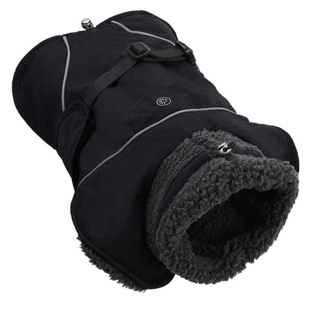 Dog Clothes Snow Dog Coat With High Neck Design And Reflective Strips For Extreme Cold Protections