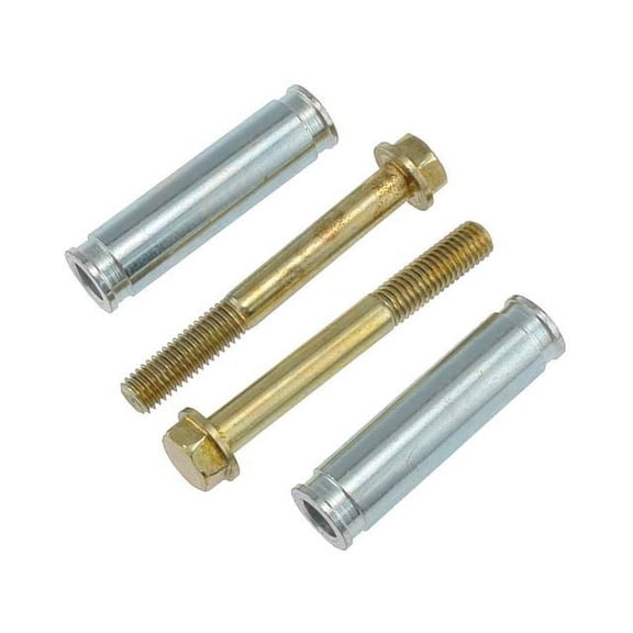 Rear Disc Brake Caliper Guide Pin Kit - Compatible with 1996 - 2011 Lincoln Town Car 1997 1998 1999 2000 2001 2002 2003 2004 2005 2006 2007 2008 2009 2010