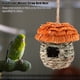 thumbnail image 4 of Pajarera, paja tejida hecha a mano, jaula para pájaros, nido para pájaros, durabilidad mejorada, 4 of 8