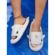 thumbnail image 2 of Cartoon Shark Design Thick Bottom One Word Slippers, Couple Sandals, Anti-Slip Bathroom Slippers For Women, 2 of 4