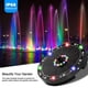 thumbnail image 4 of Fuente De Agua Solar De 7 V/3,5 W Con Luces Led De Colores, Bomba De Agua Flotante Con Energía Solar Para Piscina, Jardín Y Terraza Scienceny HA036003-00, 4 of 6