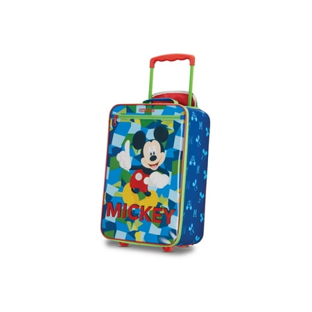 American Tourister Disney Mickey Mouse 18'' Softside Kids Carry-on Luggage