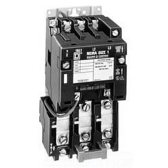 Square D MagneticMotorStarter,Thermal,110/120VAC 8536SCO3V02S