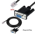 thumbnail image 3 of DB9 RS232 To RJ11 6P4C Console Cable, Serial Console Cable Long Lifespan Easy To Use High Flexibility Safe Connection  for  AP7800 AP7900 940-0144A, 3 of 7