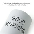 thumbnail image 4 of Vogacara Los PP se mantienen frescos y convenientes tazas de para la boca para el baño diario que se lavan la taza de la boca moderna Cuerpo del baño negro, 4 of 6