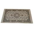 thumbnail image 3 of Machine Made Polyester 1'8''x2'10'' Durable Indoor Outdoor Rectangular Washable Oriental Pattern Footmat MFM0107, 3 of 6