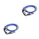 thumbnail image 1 of Sidaley Cuerdas elásticas ajustables, correas para equipaje, cuerdas, cinturones, tendederos con ganchos para coche, azul 2piezas, 1 of 6