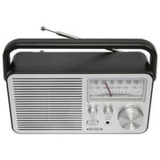 Jensen Portable AM/FM Radio, Black, MR-750-BK