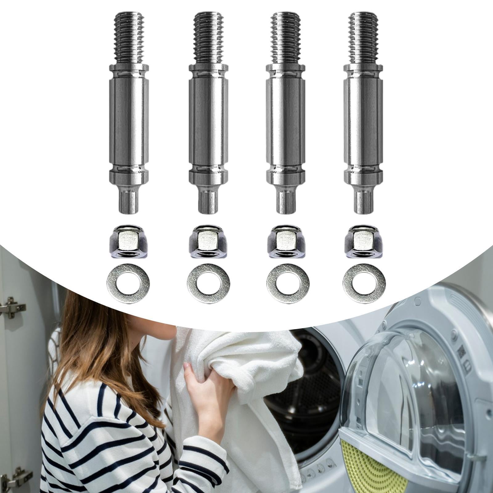 Esquirla 4Pcs Dryer Drum Support Roller Shaft Accessories 1878666.3 Wear Resistant High Performance Sturdy Professional Alloy Steel