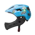 thumbnail image 4 of Casco de bicicleta para niños Casco integral Accesorios de ciclismo Ventilación Bicicleta de montaña Rana azul, 4 of 8