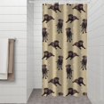 thumbnail image 2 of Cute Labrador Shower Curtain 36"x72" ,Bathroom Decorative Shower Curtains Set with 12 Hooks,Modern Waterproof Washable Shower Curtain, 2 of 6