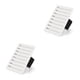 thumbnail image 4 of Qarigey Fake Eyelash Tray Display Glass Extension Lashes Plate Pallet Elastic Hand Pad Strip Palette Tool Stand for Makeup Accessories Blanco 2Conjunto, 4 of 6