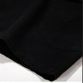 thumbnail image 3 of SOOMLON Men's Hiking Cargo Shorts Pocket Comfy Shorts Summer Button Sport Shorts Black XL, 3 of 3