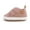 Pink, variant on SOFMUO Unisex Baby Boys Girls Leather Sneakers Infant Moccasins Toddler Shoes (Pink,12-18 Month)
