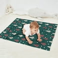 thumbnail image 2 of Dark Green Christmas Tree Pattern Blanket,Comfortable Soft Flannel Throw Blanket,All Season,Warm Lightweight Blankets for Sofa Bed Couch Living Room Chair,30"x40", 2 of 4