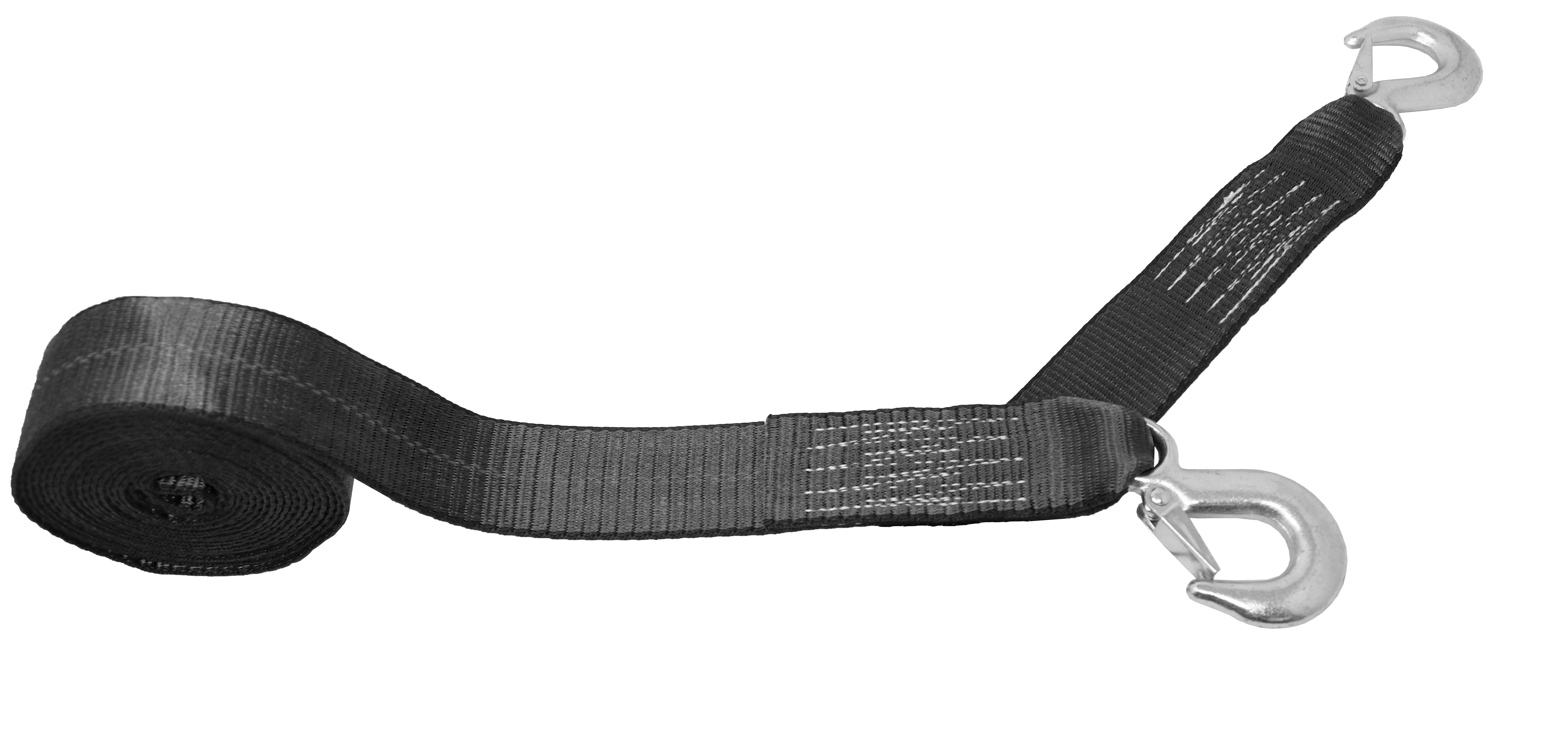 CustomTieDowns 2 Inch x 20 Foot Replacement Winch Strap, Tow Strap, 2