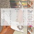thumbnail image 3 of hopeusnice Rhinestone Square Buckle Slingback Square Heel Mules Women Elegant Evening Footwear Black 36, 3 of 9