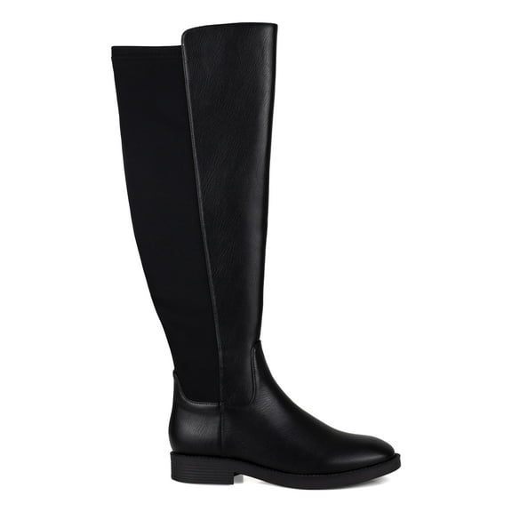Ninety Union CRUSH Stretch Riding Boot, Black, 10