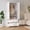 White, variant on 71'' Armoire Wardrobe Closet, 2 Doors Wooden Wardrobe Closet with 2 Drawers, Wardrobe Cabinet for Bedroom with Hanging Rod and Adjustable Shelf