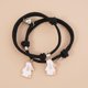 thumbnail image 3 of 2 uds. De pulseras para parejas, collares, pulsera, collar para mujer, conjunto de pulseras, regalos bonitos para mamá, hermana, novia, novio, 3 of 5