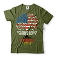 thumbnail image 4 of American Grown With German Roots Shirt Germany Flag Shirt Germany Gifts German Patriotic Shirts, 4 of 6