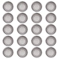 thumbnail image 1 of 20PCS Stainless Steel Egg Tart Mold Round Shape Fluted Design Cupcake Baking Molds Reusable Metal Muffin Baking Cups, 1 of 7
