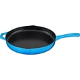 Bruntmor Large 12'' PreSeasoned Cast Iron Skillet, NonStick, Safe for