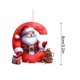 thumbnail image 3 of Árbol de Navidad Decoraciones Carta Colgante Decoración Árbol de Navidad Acrílico Plano Decoración de Fiesta Regalo Colgante Ornamentos Del Árbol de Navidad, 3 of 4